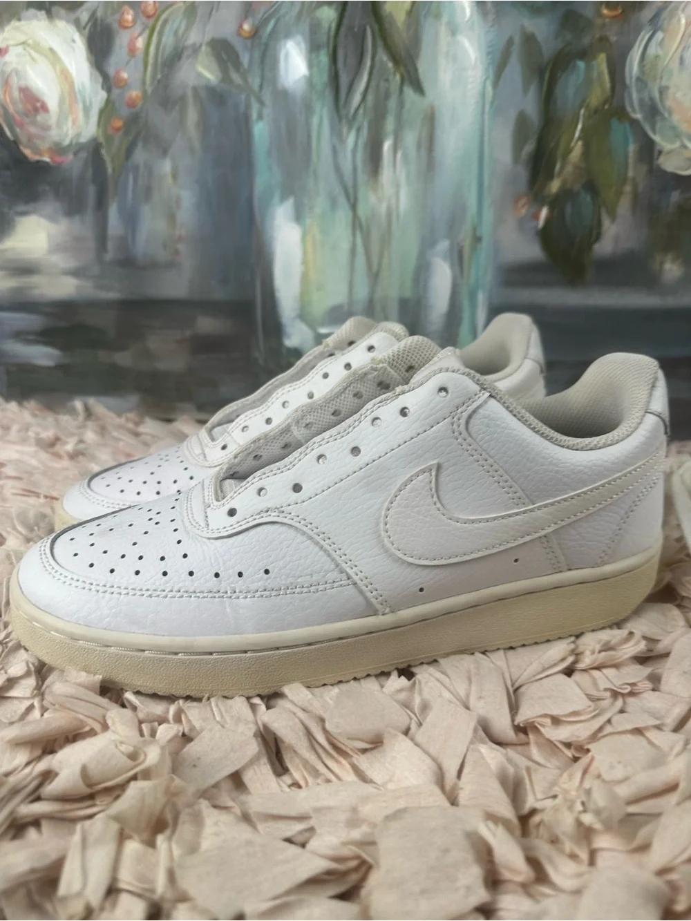 Nike Court Vision Low Triple White
